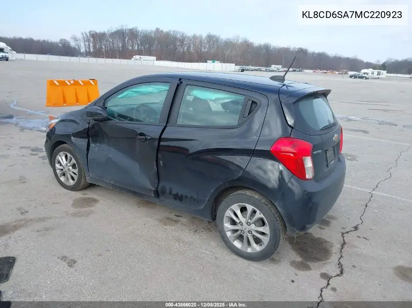 KL8CD6SA7MC220923 2021 Chevrolet Spark Fwd 1Lt Automatic