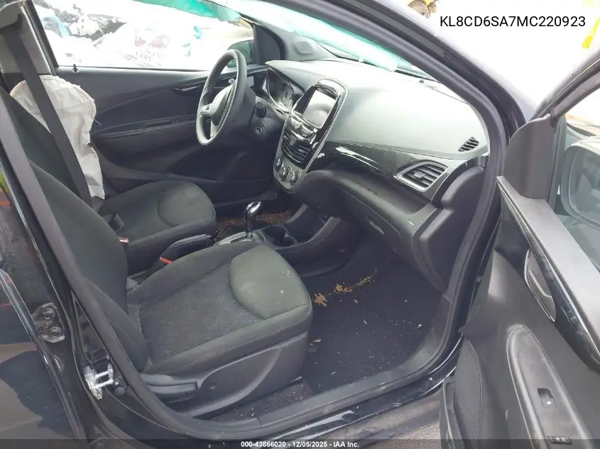KL8CD6SA7MC220923 2021 Chevrolet Spark Fwd 1Lt Automatic