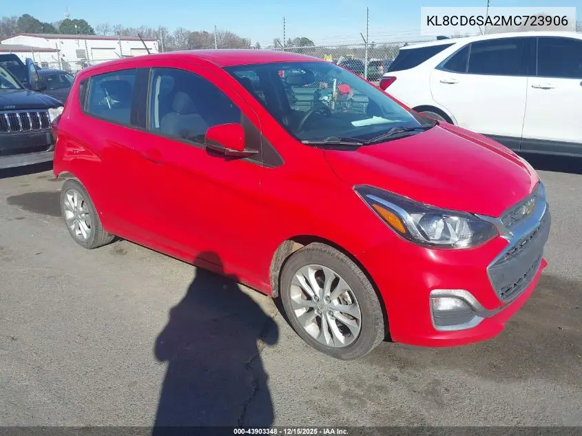 KL8CD6SA2MC723906 2021 Chevrolet Spark Fwd 1Lt Automatic