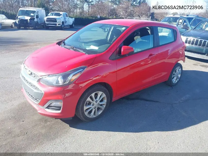 KL8CD6SA2MC723906 2021 Chevrolet Spark Fwd 1Lt Automatic
