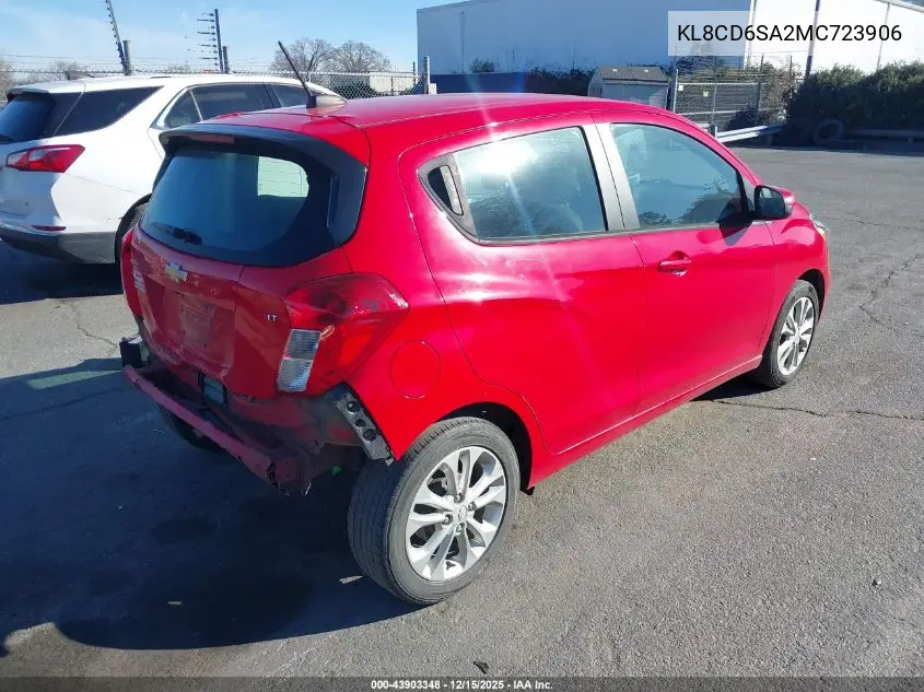 KL8CD6SA2MC723906 2021 Chevrolet Spark Fwd 1Lt Automatic