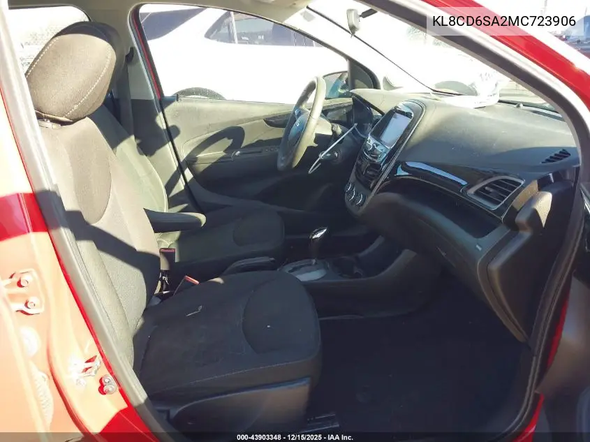 KL8CD6SA2MC723906 2021 Chevrolet Spark Fwd 1Lt Automatic