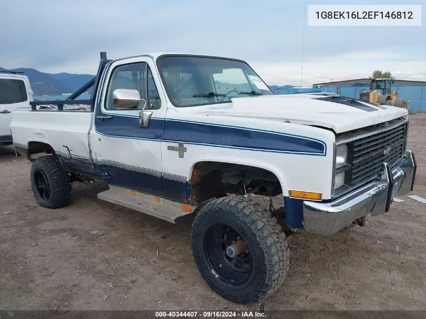 1G8EK16L2EF146812 1984 Chevrolet Suburban K10