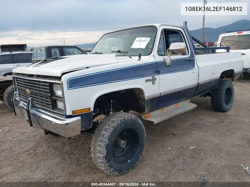 1G8EK16L2EF146812 1984 Chevrolet Suburban K10