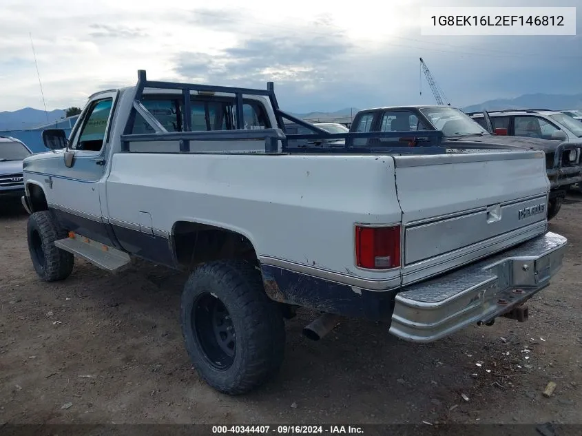 1G8EK16L2EF146812 1984 Chevrolet Suburban K10