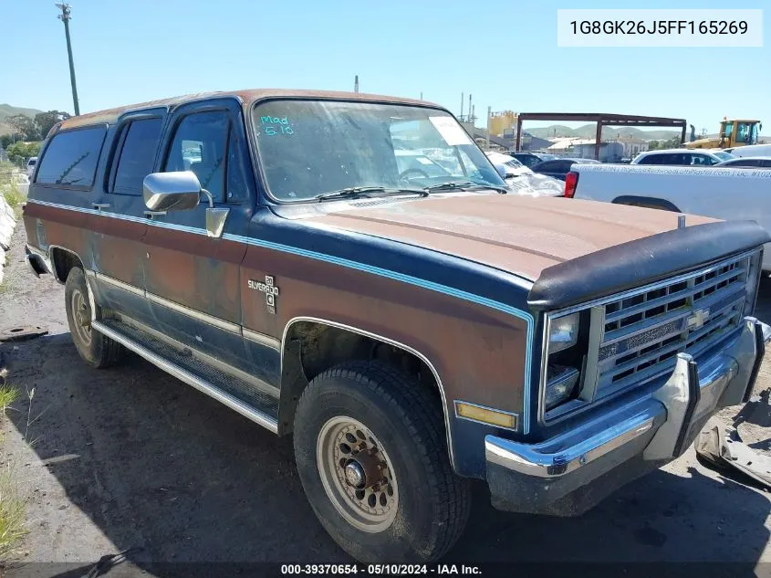 1G8GK26J5FF165269 1985 Chevrolet Suburban K2