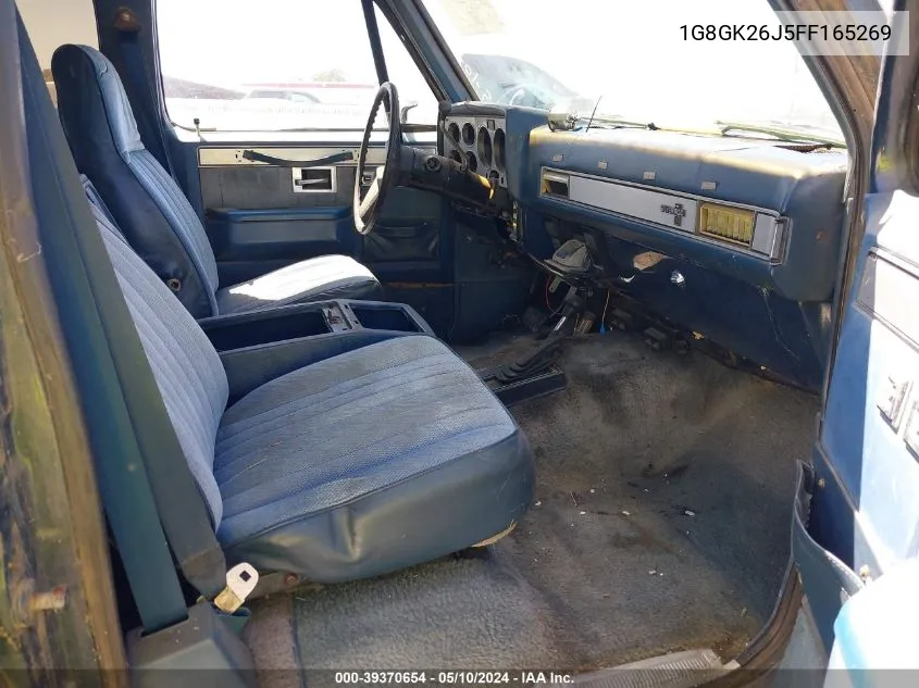 1G8GK26J5FF165269 1985 Chevrolet Suburban K2