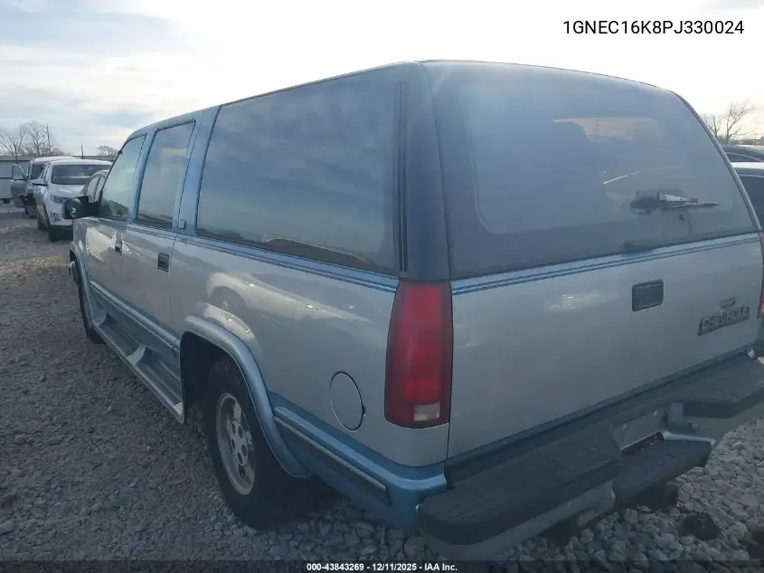 1GNEC16K8PJ330024 1993 Chevrolet Suburban C1500