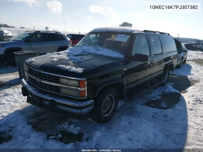 1GNEC16K7PJ307382 1993 Chevrolet Suburban C1500