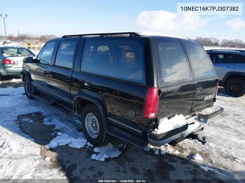 1GNEC16K7PJ307382 1993 Chevrolet Suburban C1500