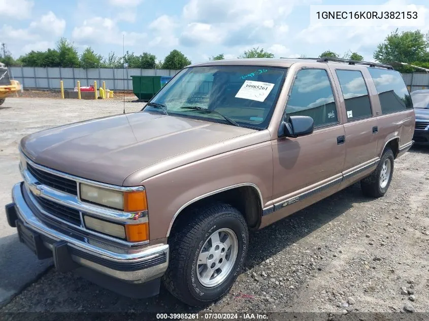 1GNEC16K0RJ382153 1994 Chevrolet Suburban C1500