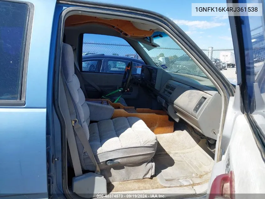 1GNFK16K4RJ361538 1994 Chevrolet Suburban K1500