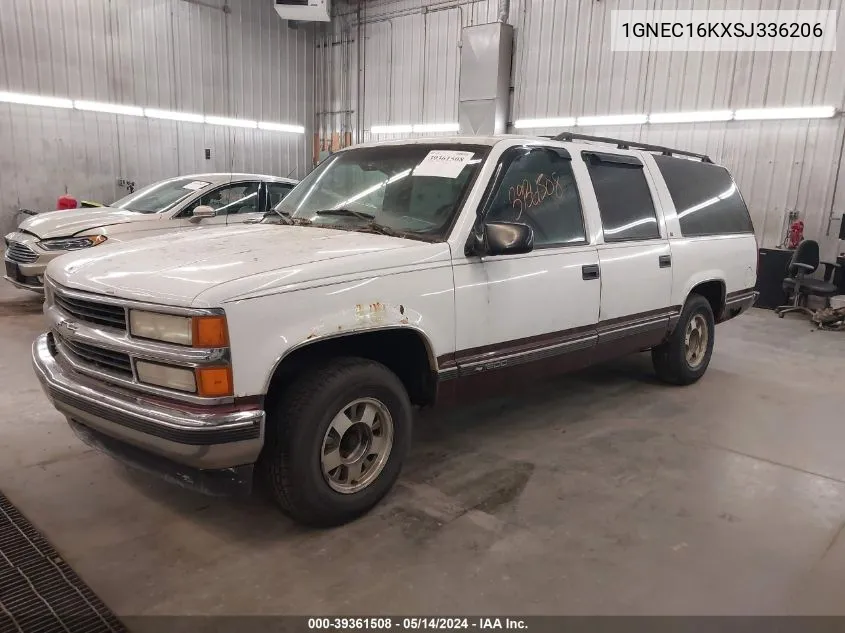 1995 Chevrolet Suburban C1500 VIN: 1GNEC16KXSJ336206 Lot: 39361508