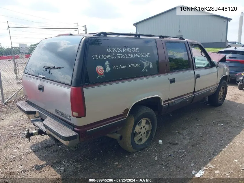 1GNFK16K2SJ448120 1995 Chevrolet Suburban K1500