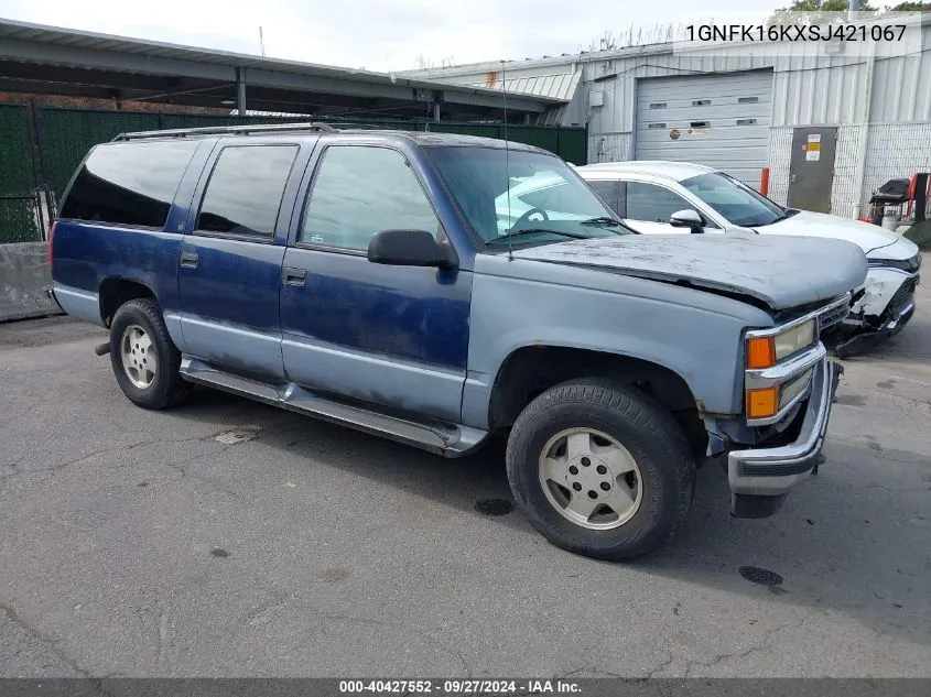 1GNFK16KXSJ421067 1995 Chevrolet Suburban K1500