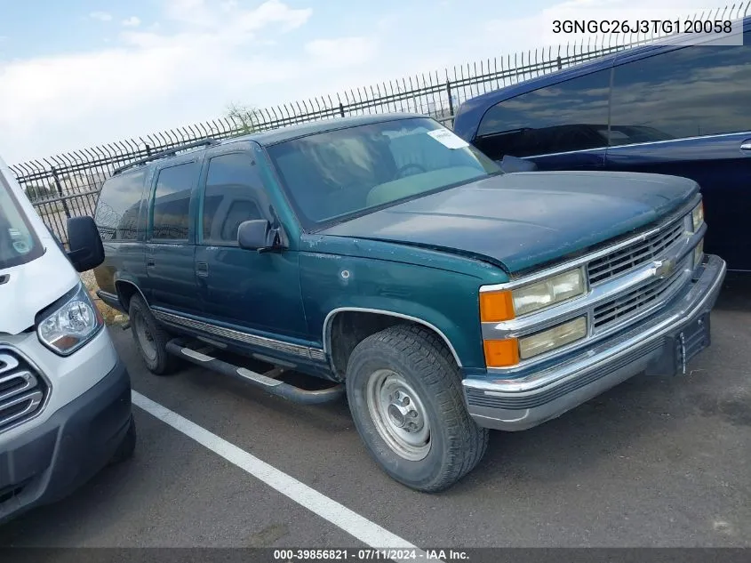 3GNGC26J3TG120058 1996 Chevrolet Suburban C2500