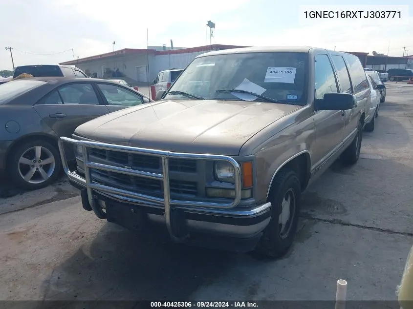 1GNEC16RXTJ303771 1996 Chevrolet Suburban C1500