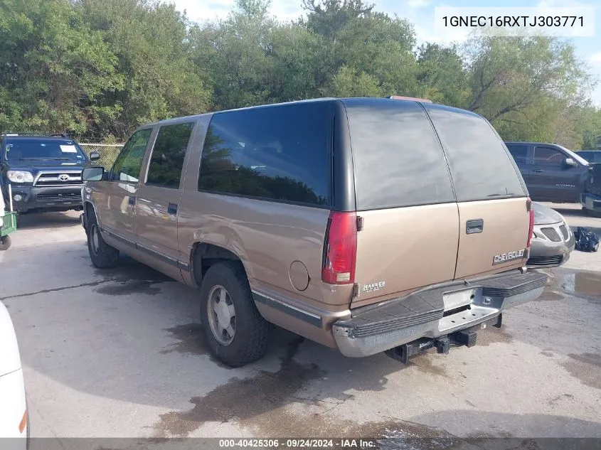 1GNEC16RXTJ303771 1996 Chevrolet Suburban C1500