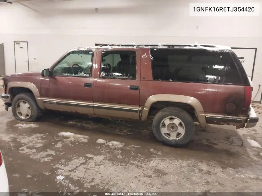 1GNFK16R6TJ354420 1996 Chevrolet Suburban K1500