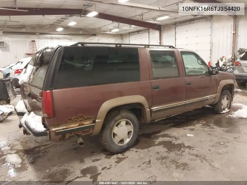 1GNFK16R6TJ354420 1996 Chevrolet Suburban K1500