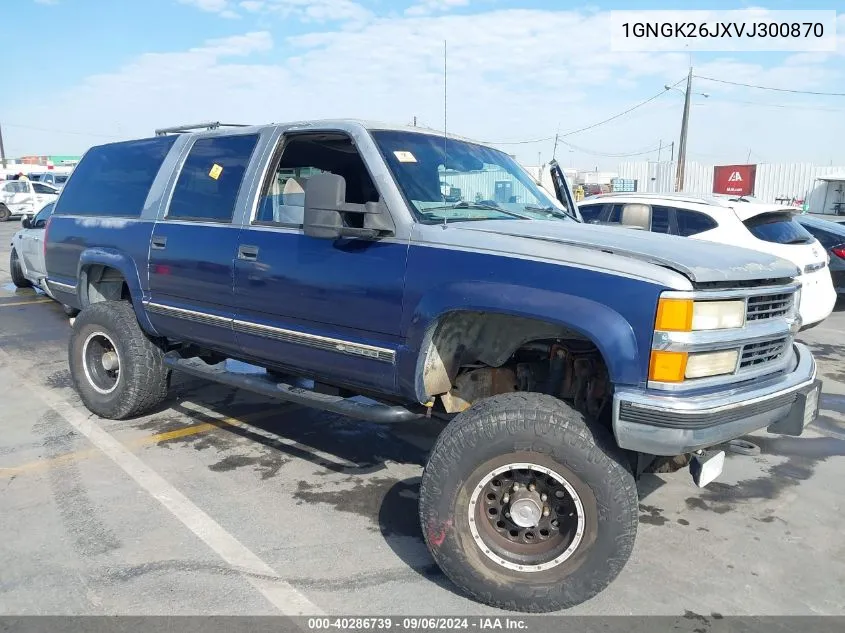 1GNGK26JXVJ300870 1997 Chevrolet Suburban 2500