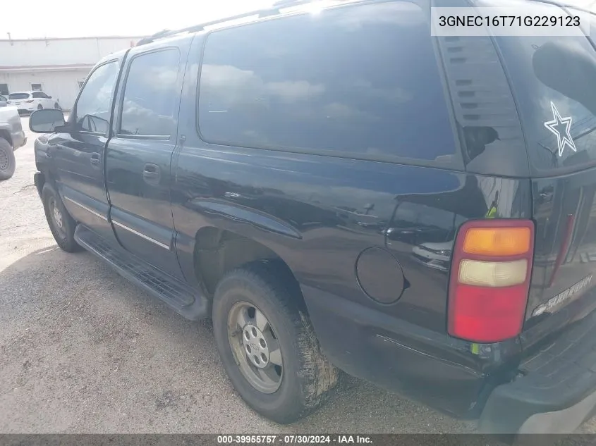 3GNEC16T71G229123 2001 Chevrolet Suburban Ls