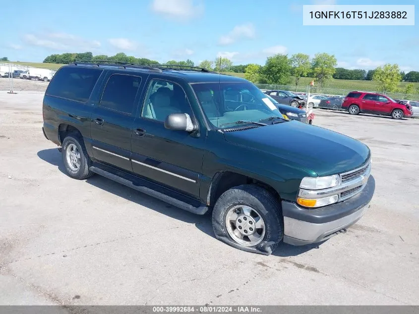 2001 Chevrolet Suburban K1500 VIN: 1GNFK16T51J283882 Lot: 39992684