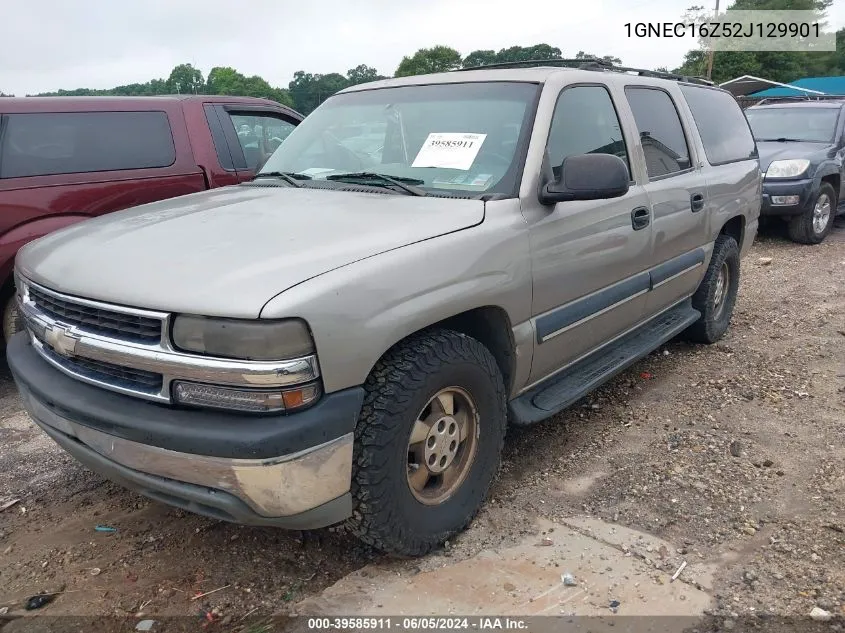 2002 Chevrolet Suburban Ls VIN: 1GNEC16Z52J129901 Lot: 39585911