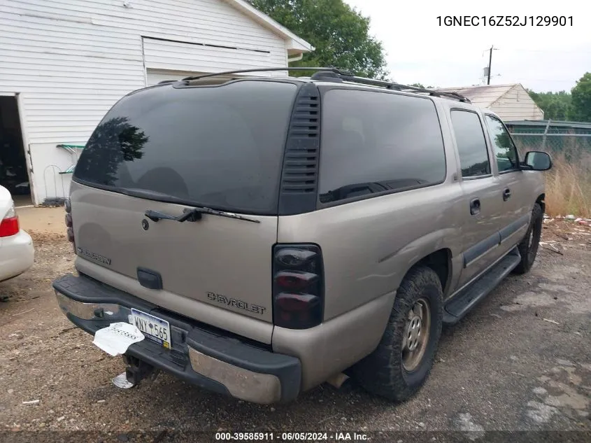 1GNEC16Z52J129901 2002 Chevrolet Suburban Ls