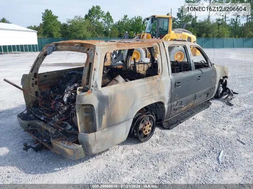 1GNEC16Z12J206604 2002 Chevrolet Suburban C1500