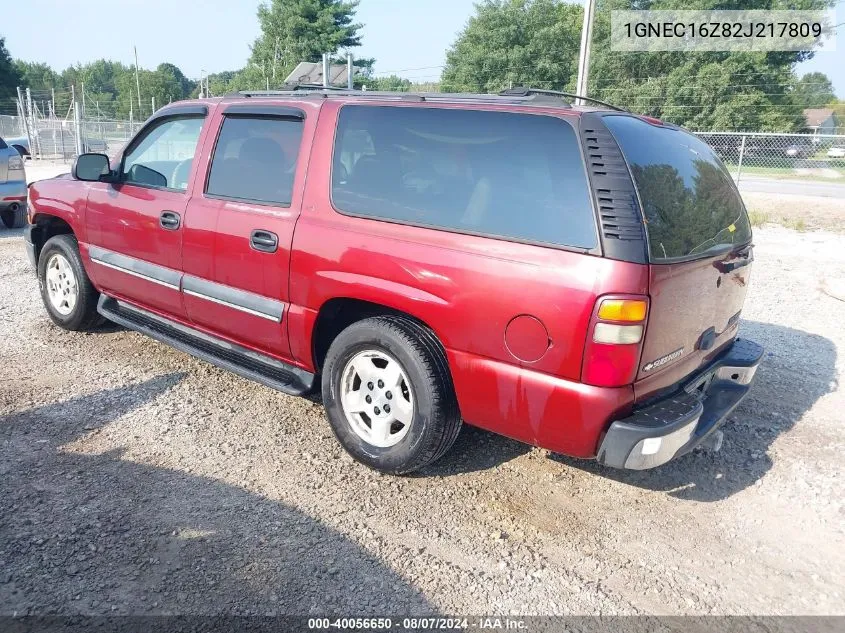 1GNEC16Z82J217809 2002 Chevrolet Suburban 1500 Ls