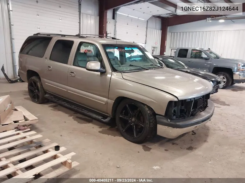 2002 Chevrolet Suburban C1500 VIN: 1GNEC16Z82J124644 Lot: 40405211