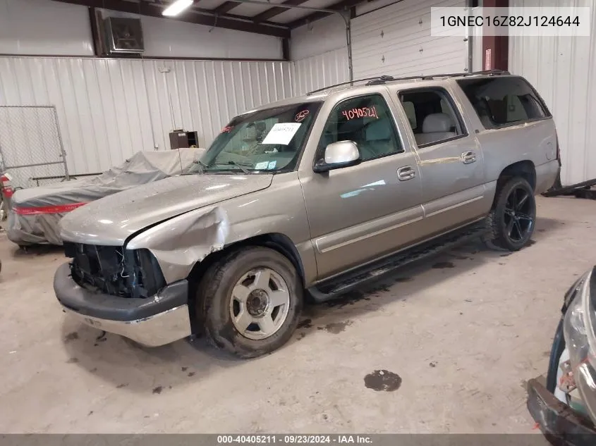 2002 Chevrolet Suburban C1500 VIN: 1GNEC16Z82J124644 Lot: 40405211