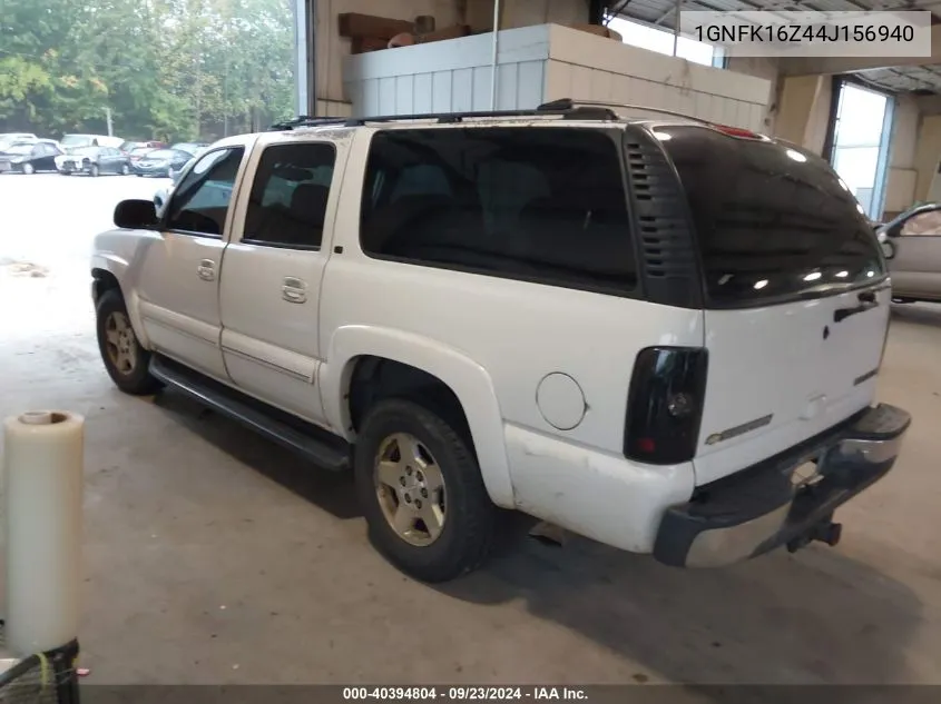 1GNFK16Z44J156940 2004 Chevrolet Suburban Lt