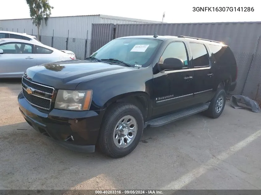 3GNFK16307G141286 2007 Chevrolet Suburban K1500