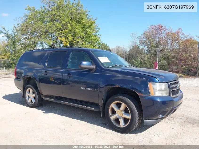 3GNFK16307G197969 2007 Chevrolet Suburban K1500