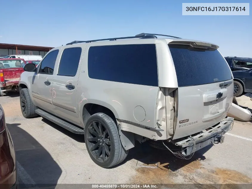 3GNFC16J17G317614 2007 Chevrolet Suburban C1500