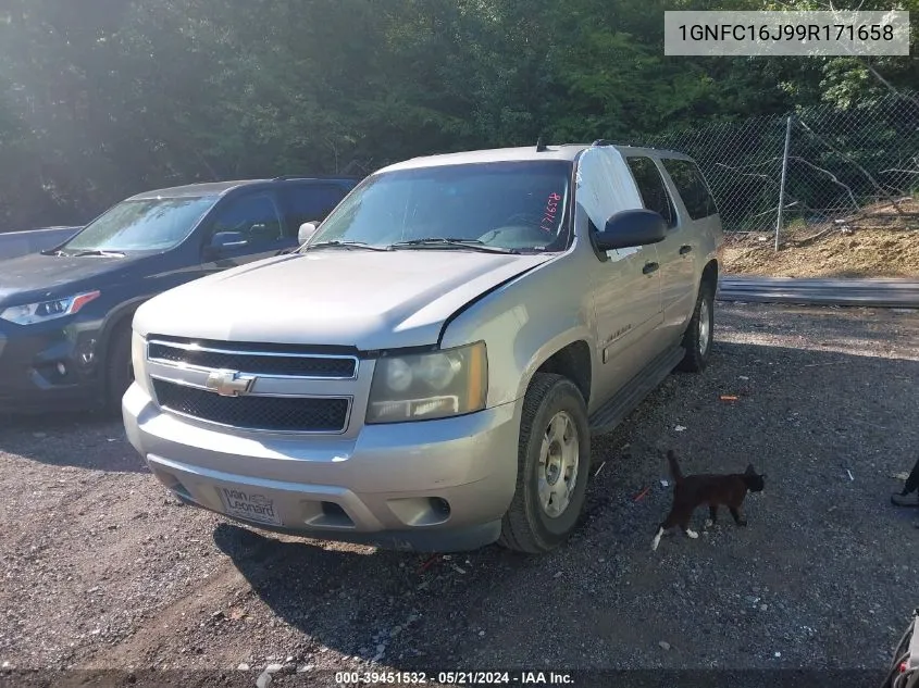 2009 Chevrolet Suburban Ls VIN: 1GNFC16J99R171658 Lot: 39451532