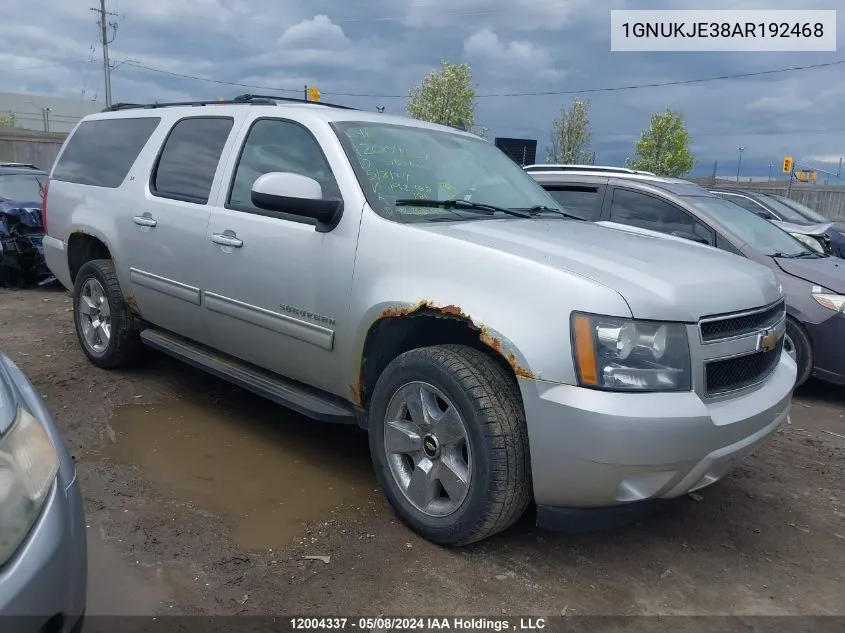 2010 Chevrolet Suburban VIN: 1GNUKJE38AR192468 Lot: 12004337