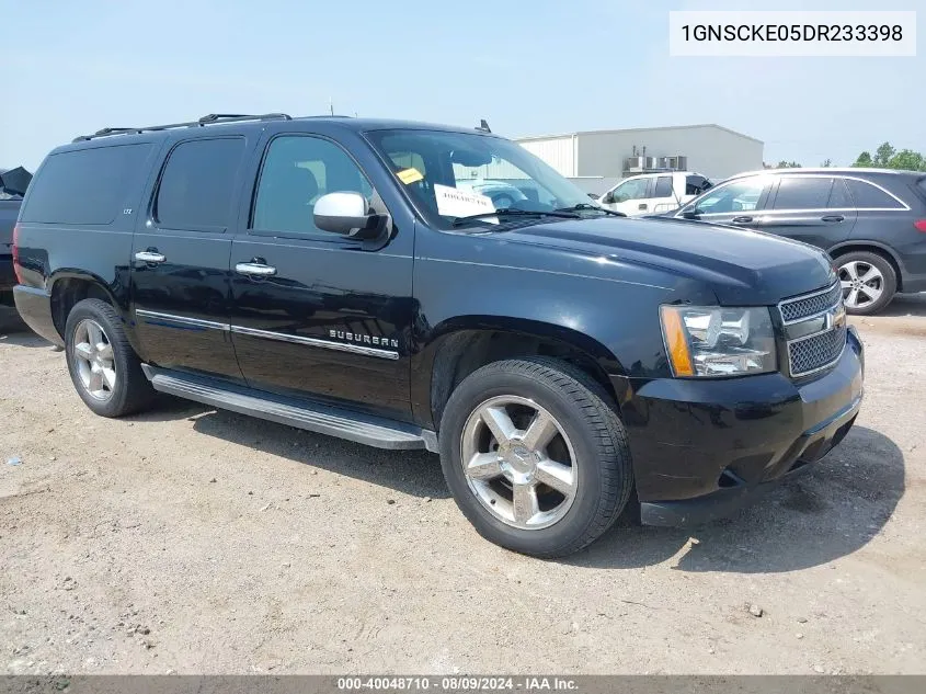 2013 Chevrolet Suburban C1500 Ltz VIN: 1GNSCKE05DR233398 Lot: 40048710