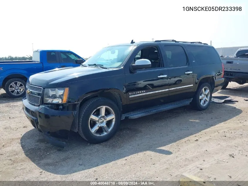 2013 Chevrolet Suburban C1500 Ltz VIN: 1GNSCKE05DR233398 Lot: 40048710