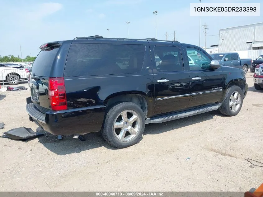 2013 Chevrolet Suburban C1500 Ltz VIN: 1GNSCKE05DR233398 Lot: 40048710