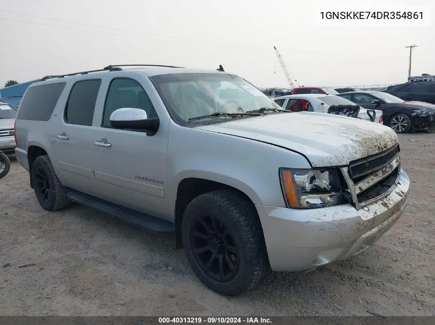 2013 Chevrolet Suburban K1500 Ltz VIN: 1GNSKKE74DR354861 Lot: 40313219