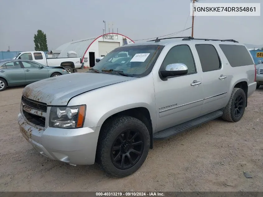 2013 Chevrolet Suburban K1500 Ltz VIN: 1GNSKKE74DR354861 Lot: 40313219