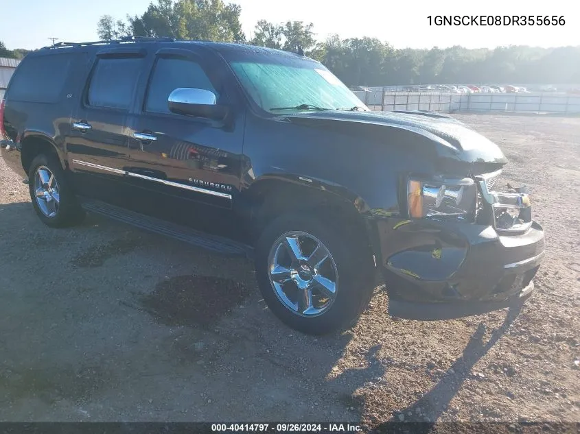 1GNSCKE08DR355656 2013 Chevrolet Suburban C1500 Ltz