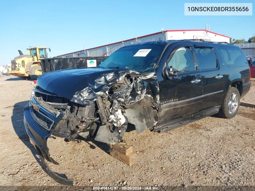 1GNSCKE08DR355656 2013 Chevrolet Suburban C1500 Ltz