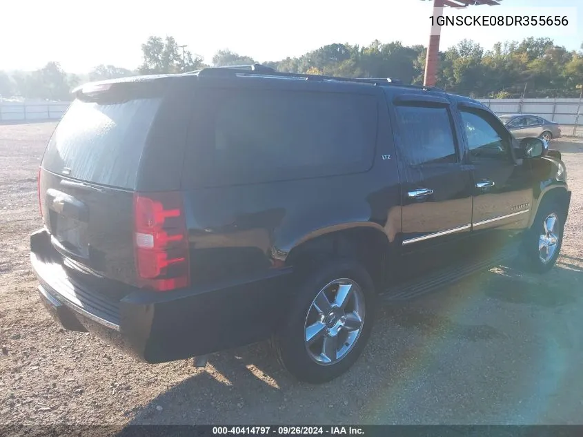 1GNSCKE08DR355656 2013 Chevrolet Suburban C1500 Ltz