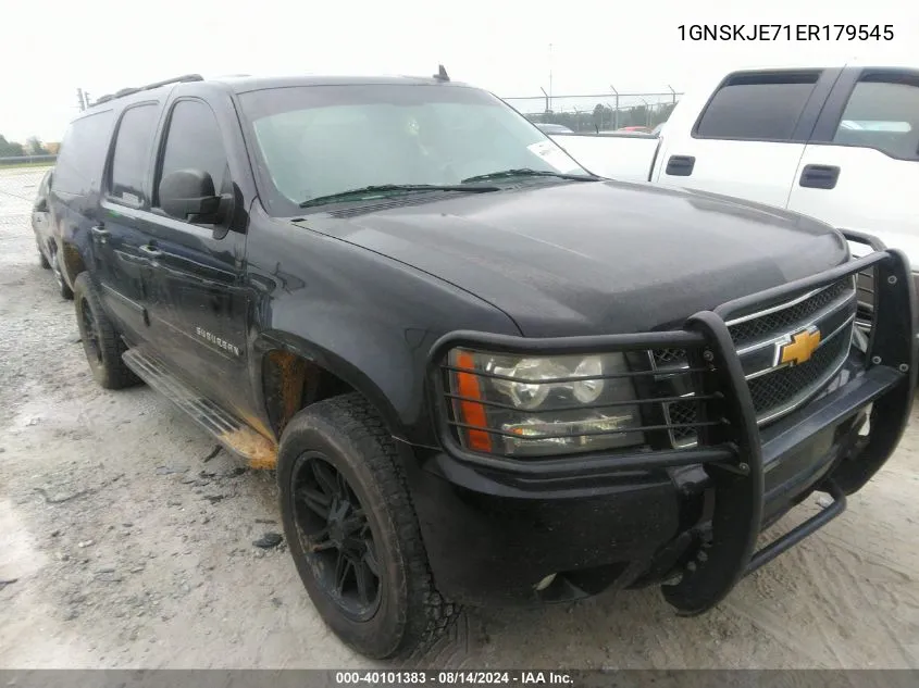 2014 Chevrolet Suburban K1500 Lt VIN: 1GNSKJE71ER179545 Lot: 40101383