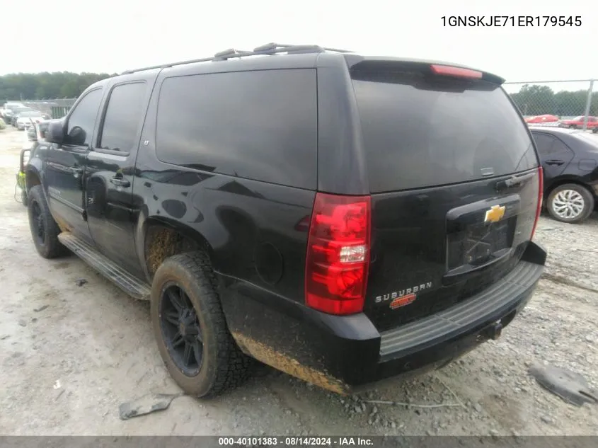 1GNSKJE71ER179545 2014 Chevrolet Suburban K1500 Lt