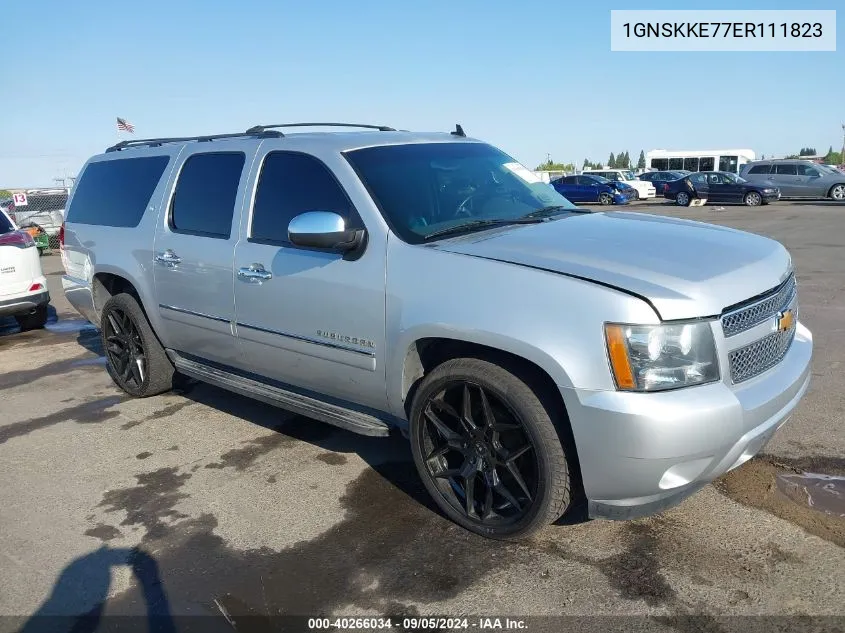 1GNSKKE77ER111823 2014 Chevrolet Suburban K1500 Ltz